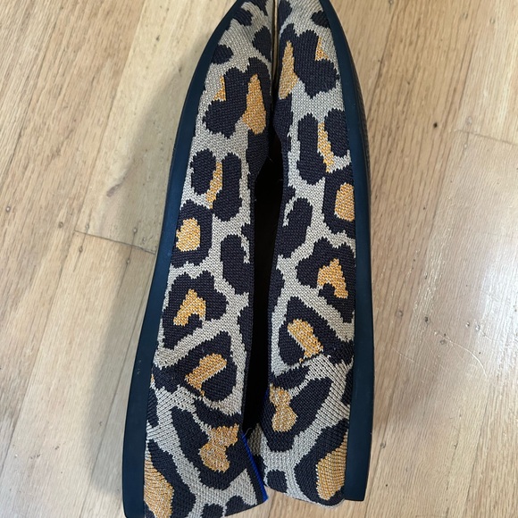 Rothy's The Point Leopard Print Women's Flats - Picture 10 of 10